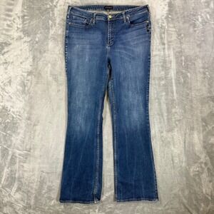 Silver Jeans Mazy Bootcut Jeans Women's Size 16x33 Blue Medium Wash